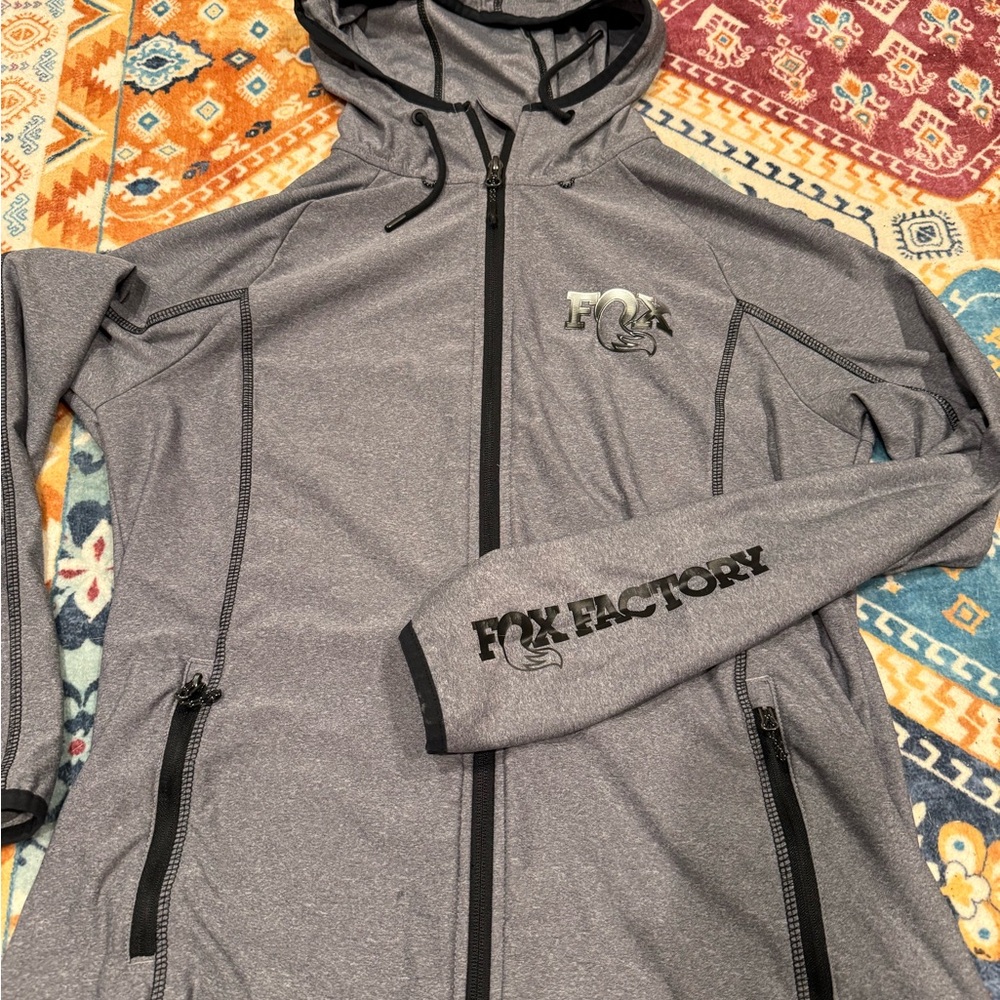 Gray Women's Fox Jacket